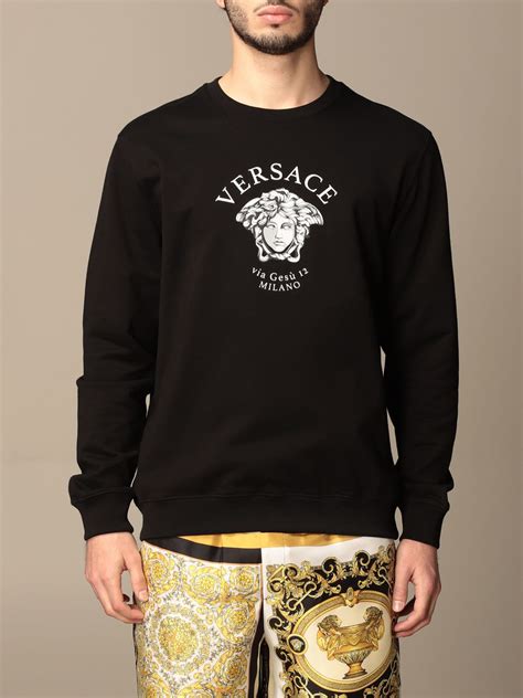 versace black sweatshirt|Meer.